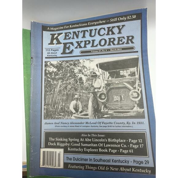 Lot Of 7 Vintage Kentucky Explorer Magazine Years From 1995, 2006, Etc - Picture 7 of 10